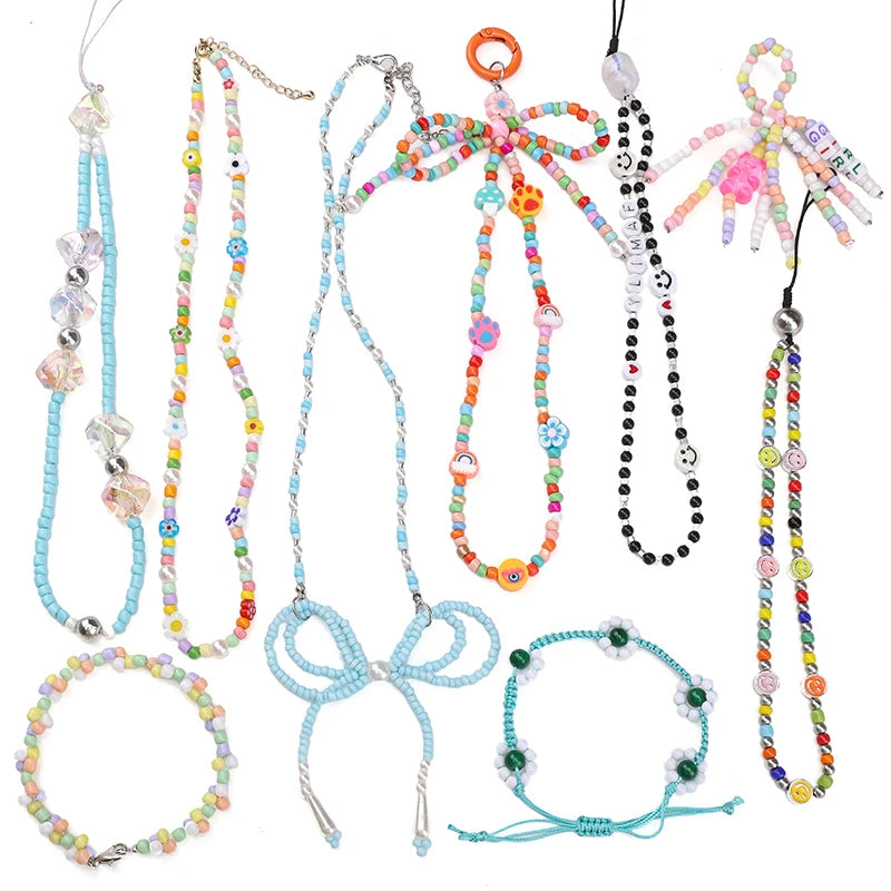 5200+ Glass Rice Beads in 24 Colors for DIY Jewelry Making