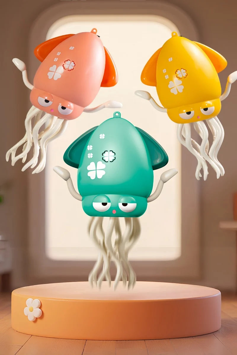 Interactive Dancing Octopus Toy with Obstacle Avoidance
