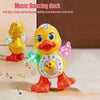Interactive Musical Dancing Duck Toy with Lights