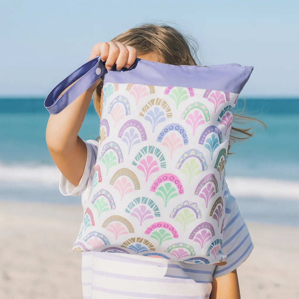 Waterproof Wet & Dry Bag for Swimwear, Diapers, and Gym Gear