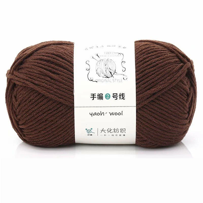 Soft Acrylic Yarn for Knitting & Crochet – 200m Skein