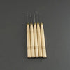 Professional Crochet Hook Set with Wooden Handles for Hair Extensions and Wig Making