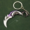Valorant Reaver 2.0 Karambit Metal Keychain