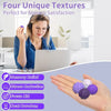 Magnetic Fidget Balls – Silicone Stress Relief Sensory Toys with 4 Textures