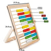 Classic Wooden Abacus with 100 Beads - Educational Counting Toy for Kids