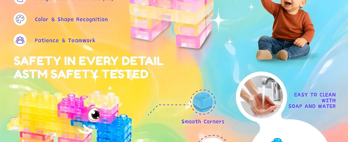 Soft Jelly Building Blocks for Creative Play