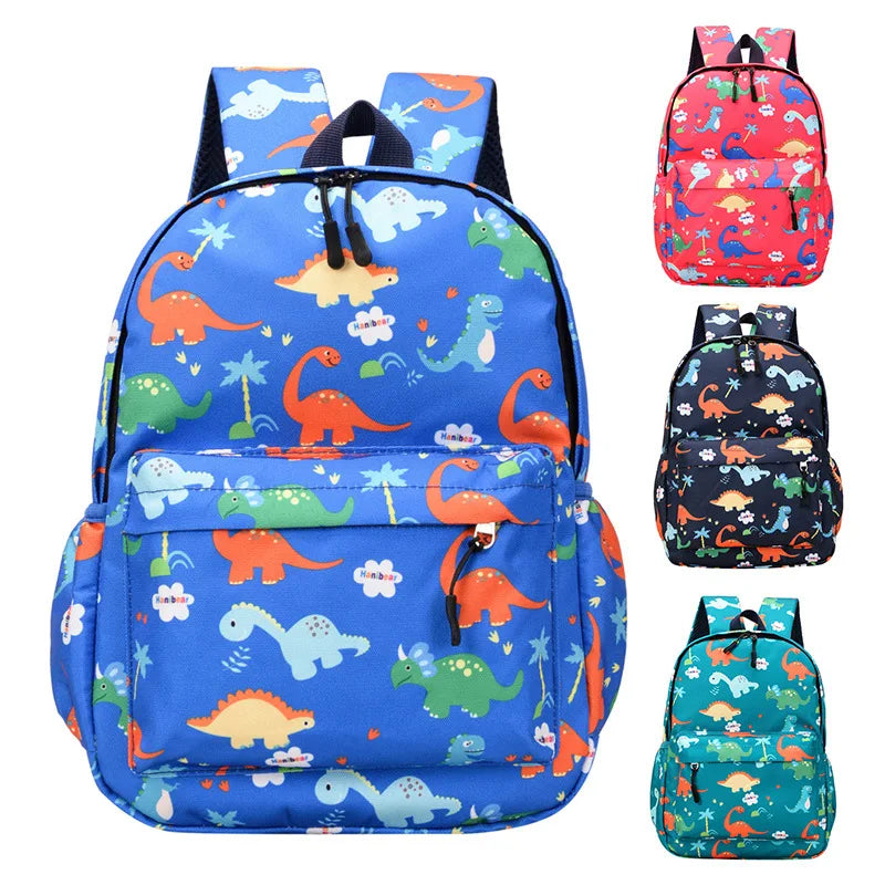 Dinosaur Print Kids Backpack for Kindergarten & School