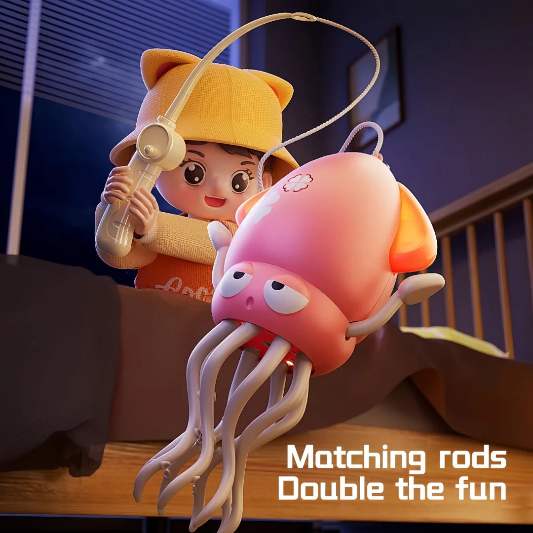 Interactive Dancing Octopus Toy with Music and Lights