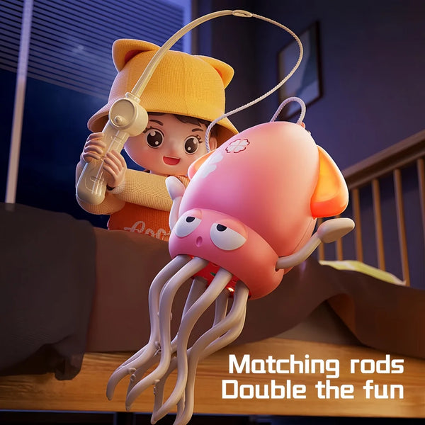 Interactive Dancing Octopus Toy with Music and Lights