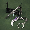 Valorant Reaver 2.0 Karambit Metal Keychain