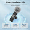 Professional Wireless Lavalier Microphone for Type-C Devices