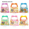 A collection of heart-shaped crystal stickers in various colors and finishes for crafting.