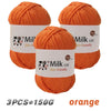 Soft Acrylic Yarn Ball – Medium Weight for Knitting & Crochet