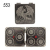 7-in-1 Metal Fingertip Gyro Dice Set for RPG Gaming