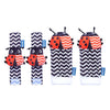 Black and White Sensory Wrist Rattles and Foot Finders for Newborns