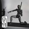 3D Articulated Action Figure Building Toy