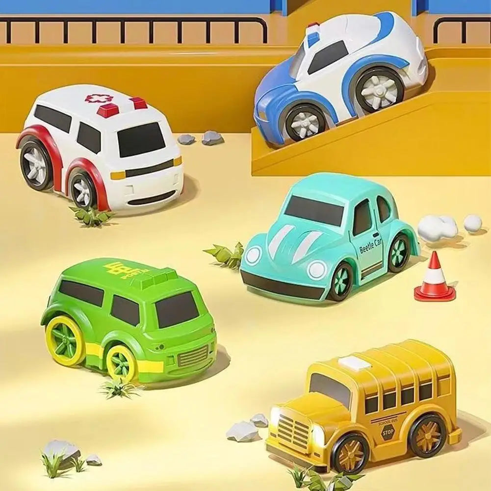 Interactive Racing Rail Car Adventure Track Toy
