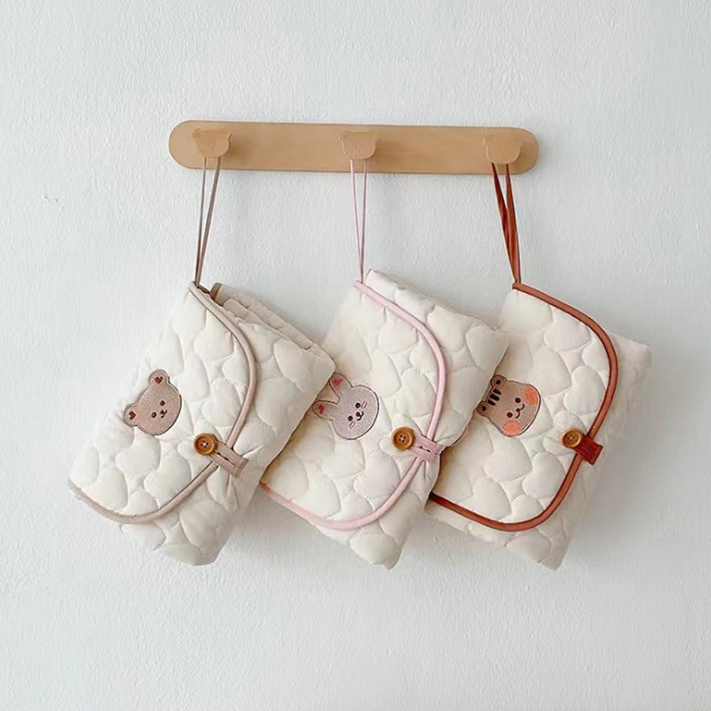 Foldable Waterproof Diaper Changing Pad for Babies
