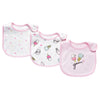 Soft Cotton Baby Bibs (3-Pack) with Cartoon Prints