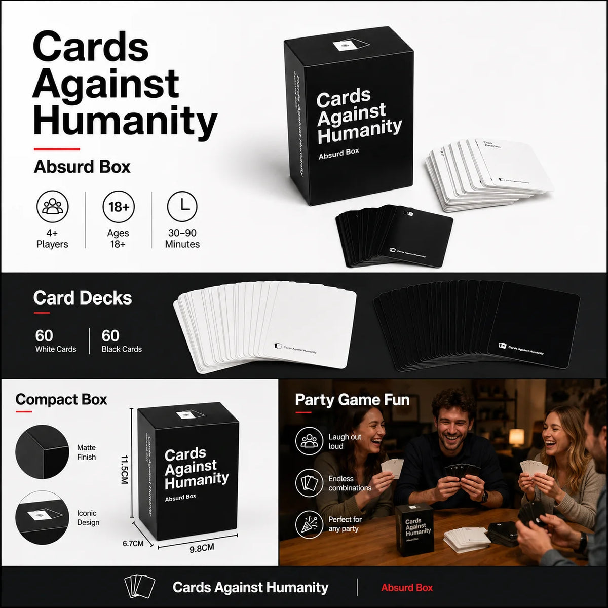 Absurd Box Party Card Game for Adults