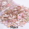 Assorted Enamel Flower Charms for Jewelry Making | Tulip, Rose & More