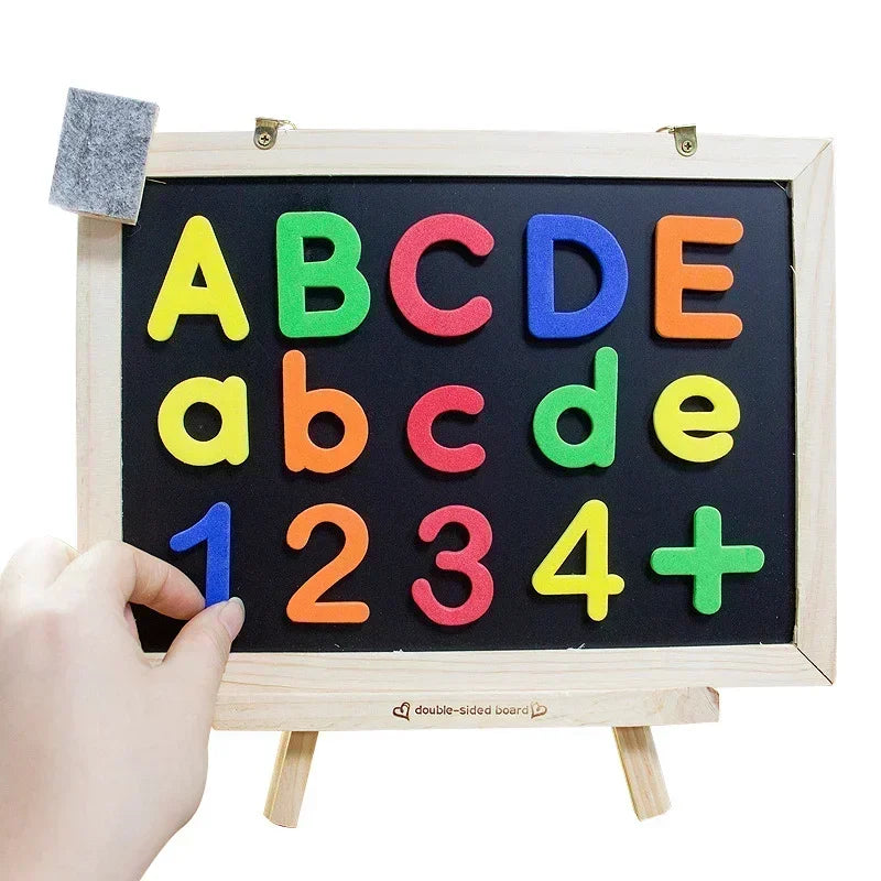 Magnetic Alphabet & Number Learning Set for Toddlers – EVA Foam Fridge Magnets