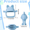 Chick-Shaped Silicone Teether Gloves for Babies