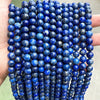 Genuine Tiger Eye Stone Beads for Jewelry Making – Round 8mm, 15" Strand