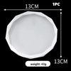 Flower-Shaped Silicone Coaster Mold for Epoxy Resin DIY