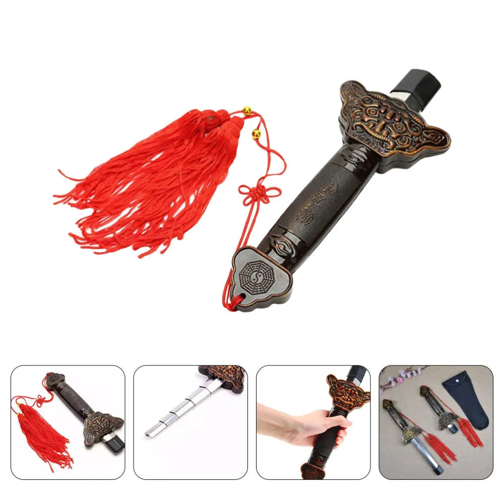 Retractable Tai Chi Practice Sword with Tassel
