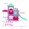 Mini Doll Stroller Trolley with Shoes for 1/12 Scale Dolls