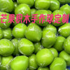 A collection of bright green squishy toys shaped like eggs, used for stress relief.