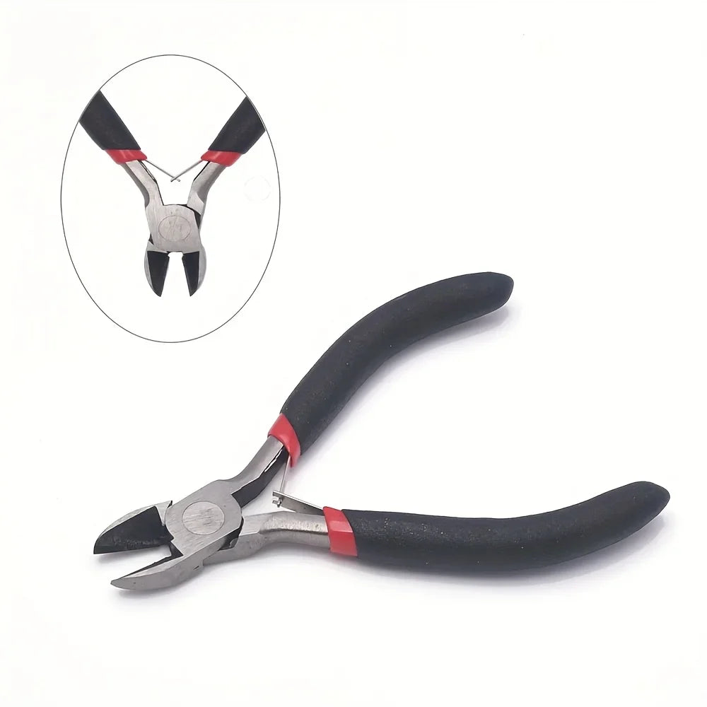 Jewelry Making Pliers Set - Flat, Round, and Diagonal Nose