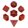 Steampunk Gear Dice Set for Tabletop RPGs