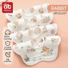 5-Pack Soft Cotton Muslin Bandana Bibs for Teething Babies