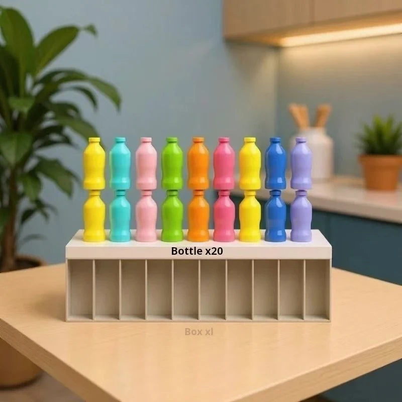 Memory & Logic Bottle Guessing Game for Kids