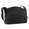 Black stroller accessory kit featuring a mosquito net, rain cover, and other items.