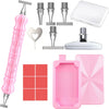 Diamond Painting Pen Set with Interchangeable Tips and Tray