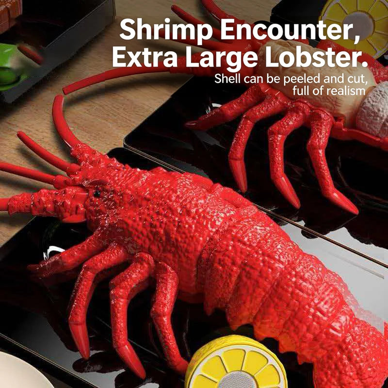 3D DIY Food Play Kit with Lobster, Crab, Fish & More