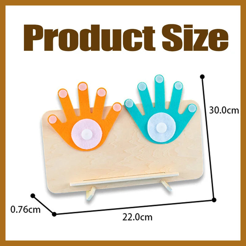 Wooden Counting and Math Activity Set for Toddlers