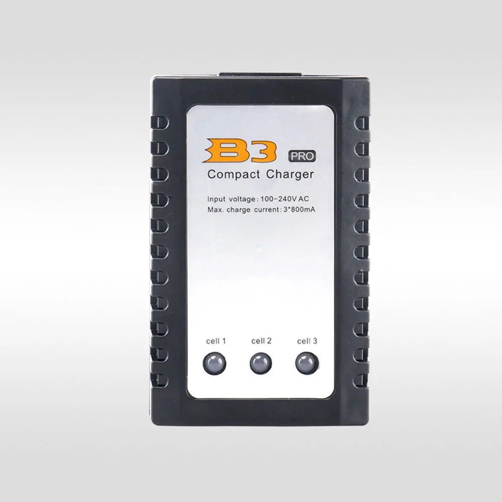 Compact Smart Balance Charger for 2S-3S LiPo Batteries