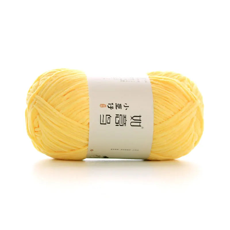 Soft Chenille Yarn for Crochet and Knitting