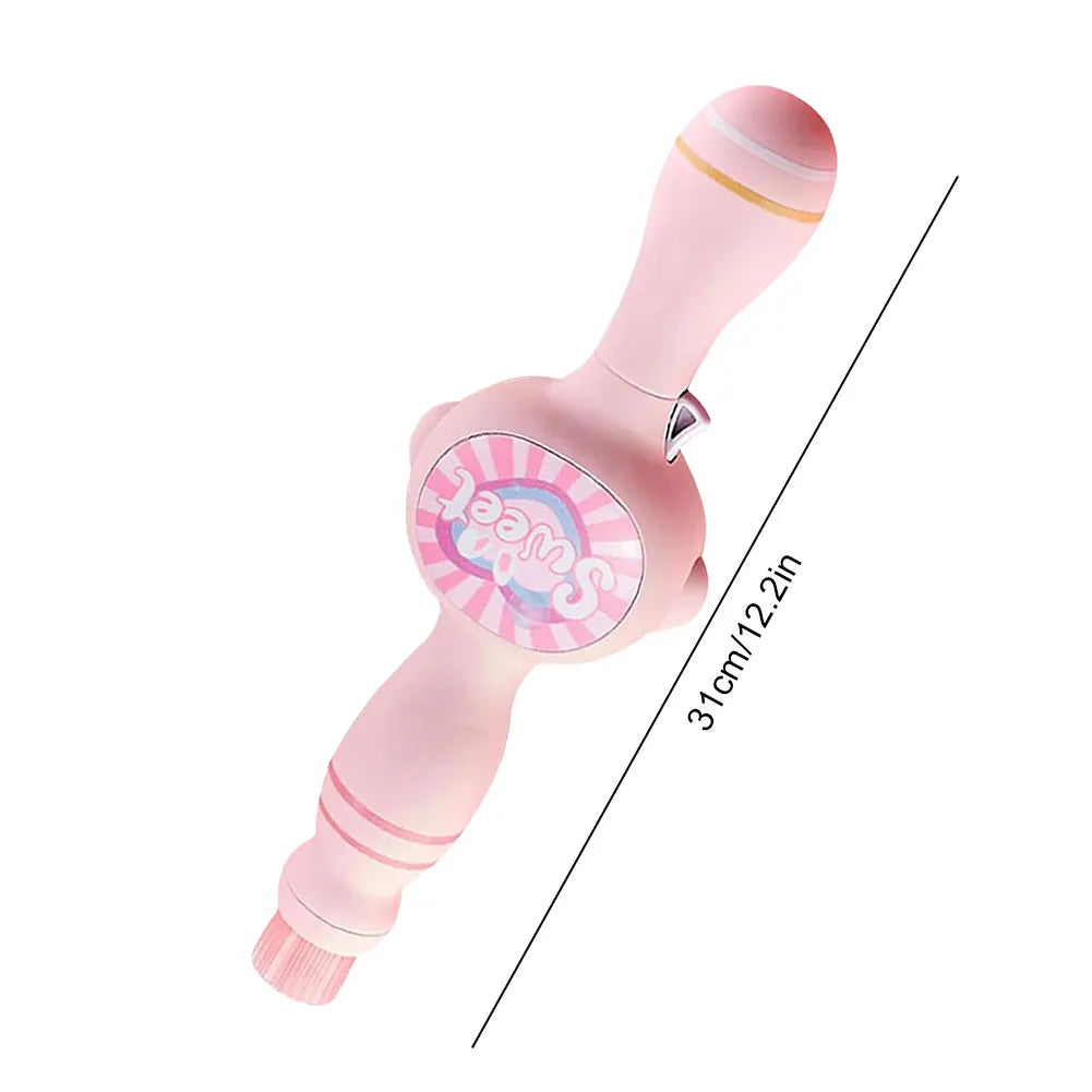 Portable Smoke Bubble Machine with LED Lights