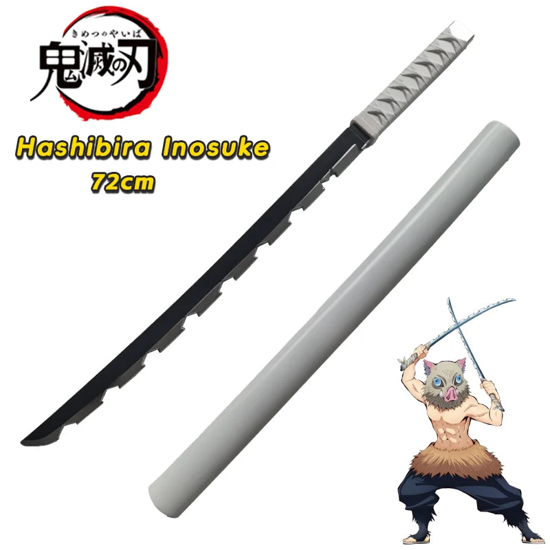 Demon Slayer Katana Cosplay Sword – Orange Rengoku & Kochou Kanae Style
