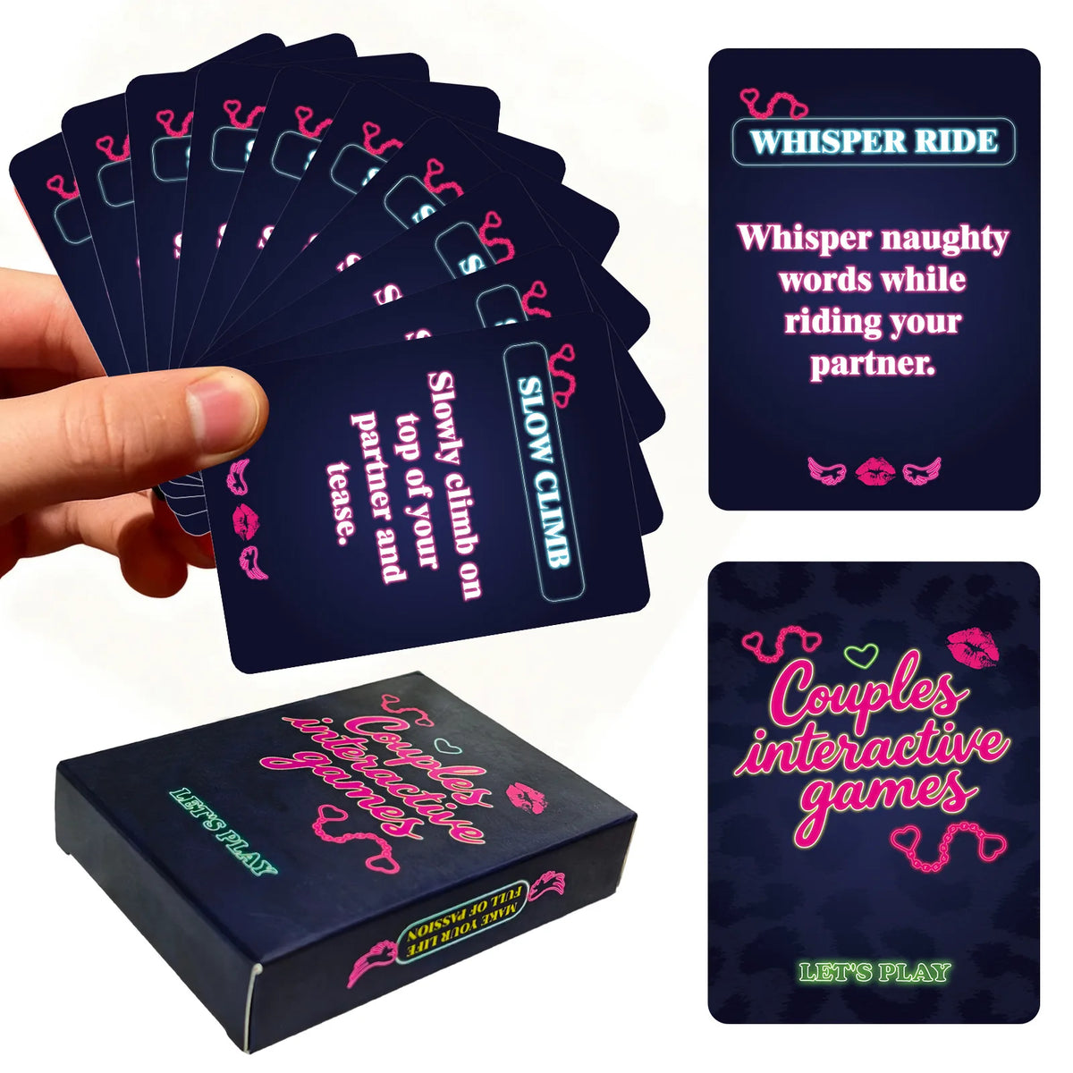 Couple Conversation Cards – 50 Interactive Questions for Deeper Connection
