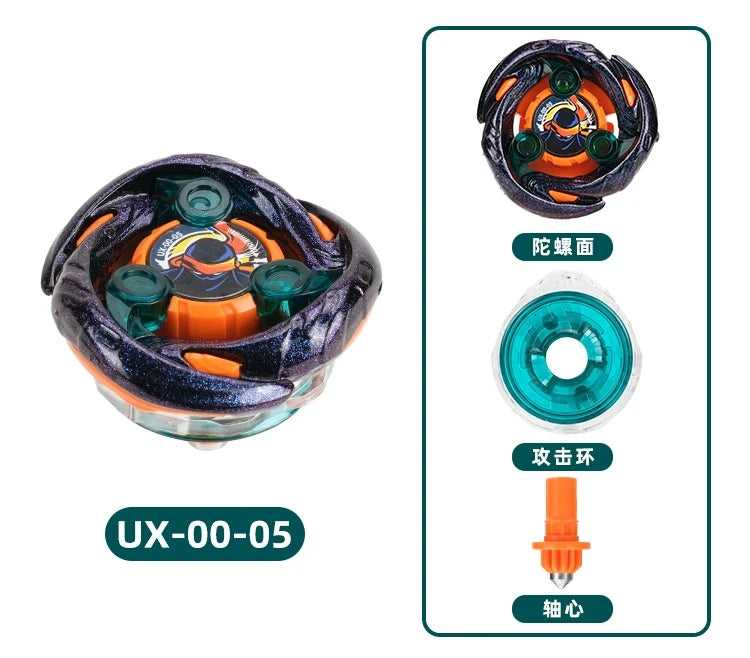 Gyro X Series Metal Battle Spinning Top with Launcher