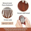 Wooden Kalimba Thumb Piano with Metal Chain