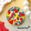 Handmade Rainbow Glass Cabochons for Jewelry Making