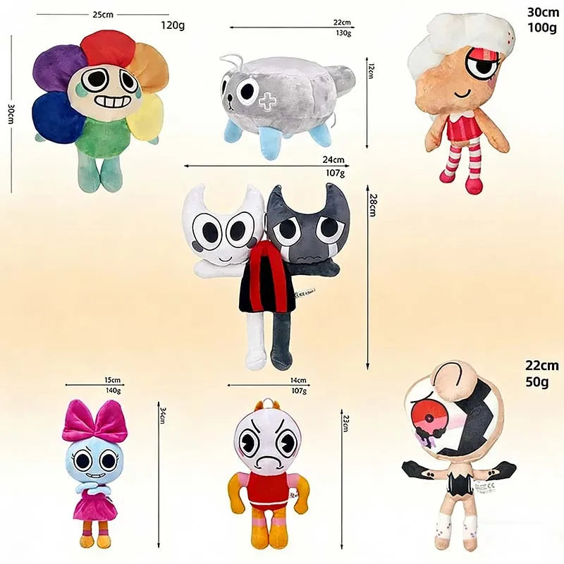 Soft Cartoon Plush Toy Pillow