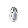 Sterling silver charm pendant set featuring a sea turtle, starfish, and whale shark.